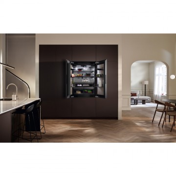 Miele KFMC3844FD Εντοιχιζόμενος Ψυγειοκαταψύκτης 579lt No Frost Υ212.3xΠ89.5xΒ60.8cm Μαύρος Miele KFMC3844FD Εντοιχιζόμενος Ψυγειοκαταψύκτης 579lt No Frost Υ212.3xΠ89.5xΒ60.8cm Μαύρος